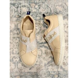 Chloe’ Lauren Slip-on Sneakers in Light Pink